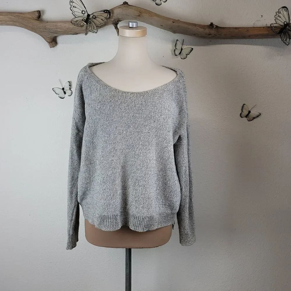 Anthropologie moth boxy fit sweater